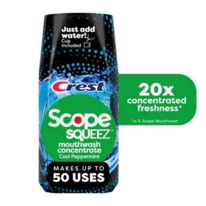 Crest Scope Squeez Mouthwash Concentrate