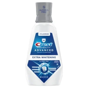 Crest Pro-Health Advanced Mondwater, Extra Whitening, Energizing Mint Smaak, 946 ml.