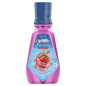 Crest Kid's Anti Cavity Fluoride Mondwater, Alcohol Free, Strawberry Rush, 500 ml.