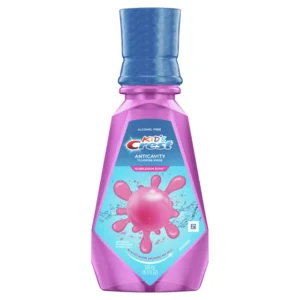 Crest Kid's Anticavity Fluoride Mondwater, Bubblegum Rush, 500ml.