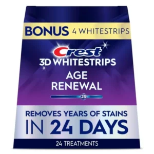 Crest 3D Whitestrips Age Renewal Plus