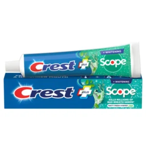 Crest Complete Whitening + Scope Minty Fresh tandpasta (156 gr.)