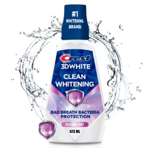 Crest 3D White Glamorous White Multi-Care Mondwater (473 ml)