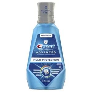 Crest Pro-Health Advanced Mouthwash, Alcohol Free, Multi-Protection, Fresh Mint (1000 ml.)