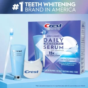 Crest Whitening Emulsions Apply & Boost