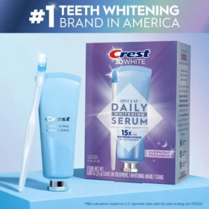 Crest Whitening Emulsions Apply & Sleep